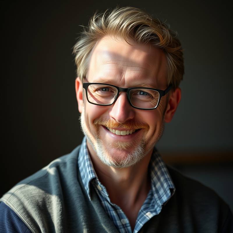 Portræt af Henrik Olsen, kursusinstruktør.
